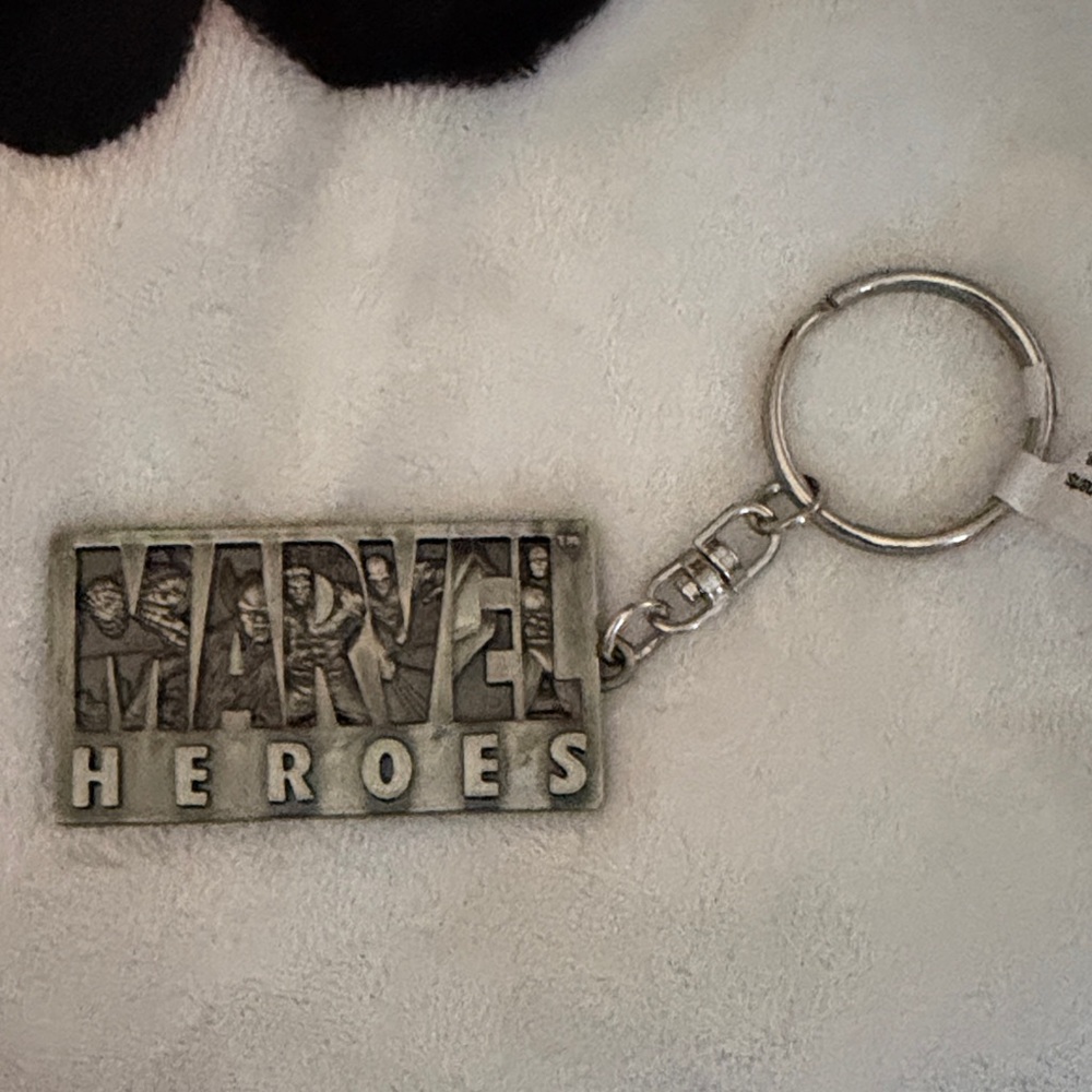 Marvel Heroes Metallic Keychain